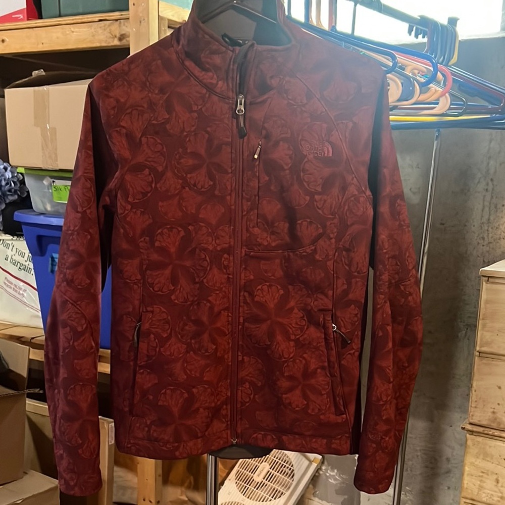 The North Face Red Lightweight Shirt Jacket